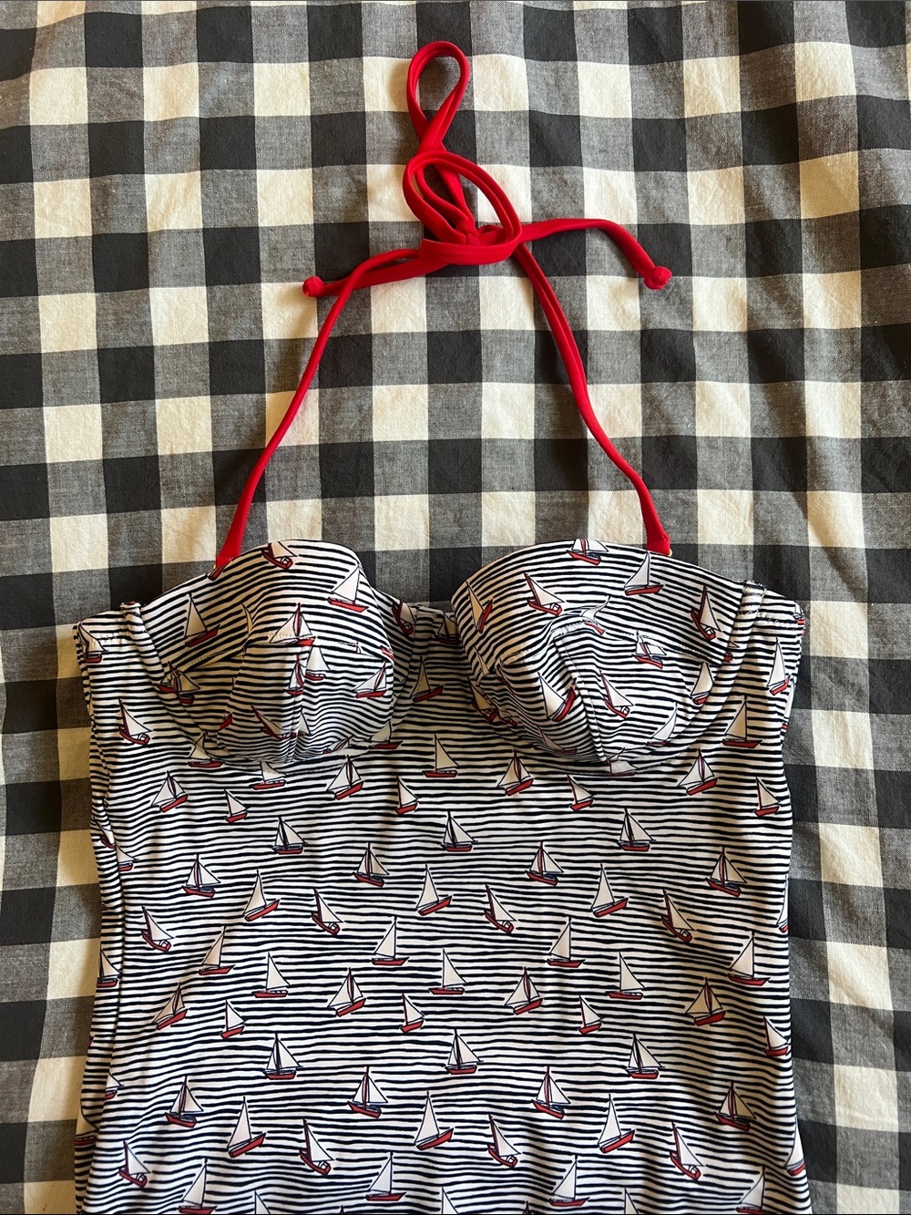 J. Crew Sailboat Swimsuit